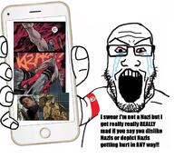 gi_robot glasses nazism phone stubble variant:markiplier_soyjak white_skin // 1058x960 // 164.1KB