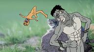 animal bloodshot_eyes buff cat jojos_bizarre_adventure manul subvariant:muscular_chud variant:chudjak variant:isaac // 5120x2880 // 8.3MB