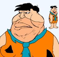 caveman fred_flintstone frown meta:tagme meximutt variant:meximutt // 888x849 // 82.8KB