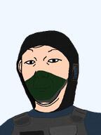 armor blue_uniform clean_shaven ear hood looking_at_you masked smile stalker stalker_mercenary variant:kuzjak vest // 810x1080 // 120.7KB