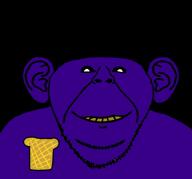 badge closed_mouth ear five_nights_at_freddy's fnaf merge open_mouth purple purple_guy purple_skin smile soyjak stubble subvariant:impernd talking variant:bernd variant:gapejak variant:impish_soyak_ears video video_game william_afton // 1200x1124, 12.3s // 882.6KB