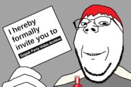 Nick glasses holding_object invite red_hair soyjak_party_video_archive spva stubble subvariant:wholesome_soyjak variant:gapejak youtube // 1200x800 // 150.9KB