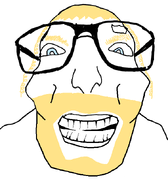 a10_eyes beard blond close_up_view glasses israel jews judaism looking_at_you subvariant:israeli_aryan teeth trend:aryan variant:israeli_soyjak white_background white_skin // 584x666 // 60.0KB