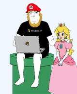 CobXP aryan laptop mario mario_hat princess_peach serious variant:cobson windows windows_xp // 928x1120 // 138.6KB