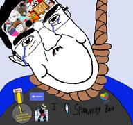 deniggafied hanging hitler_mustache hung jake jartycaca jartycuck jartygod kike meta:op_took_a_selfie_of_xerself original slopjak soyjak subvariant:jartycuck subvariant:muscular_chud subvariant:patrick tranny undistorted unedited variant:bernd variant:chudjak variant:cobson variant:feraljak variant:gapejak variant:kuzjak variant:soyak white_skin // 1920x1798 // 1.3MB
