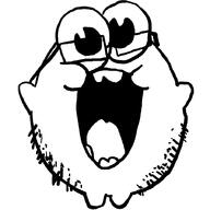 full_body glasses happy joyjak open_mouth soyjak steam_(platform) stubble variant:joyjak2 // 900x900 // 127.6KB