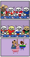 amerimutt arab black_skin brown_skin canada china clothes denmark europe european_union fat flag full_body hanging hat india mcdonalds mexico obese rope russia serbia stonetoss subvariant:brunetto tranny united_states variant:bernd yellow_skin // 559x1039 // 356.7KB