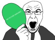 4chan 4cuck anon anonymous bait clothes glasses hand holding_object mask open_mouth screaming soyjak stealth stubble suit unmasked variant:maskjak wrinkles // 1261x924 // 50.4KB