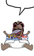 angry award bloodshot_eyes flag:greece greece korg_(namefag) shitskin slopjak speech_bubble subvariant:pissbaby variant:skajyosjak // 916x1480 // 165.5KB