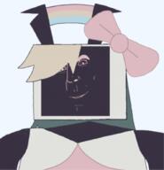 blond bow female fpe fundamental_paper_education rainbow robot ruby_fpe subvariant:teutonson trend:aryan ttd_machine variant:cobson // 861x895 // 288.5KB