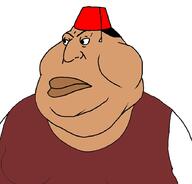 albania albanian angry closed_mouth clothes fez hair hat hooked_nose nig_nose subvariant:female_meximutt variant:meximutt vest // 888x849 // 138.4KB