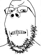 4chan_compatible animated coronavirus_pandemic glasses screaming sound soyjak stubble vaccine variant:gapejak video webm_(4chan) you_will // 600x800, 223.9s // 3.9MB