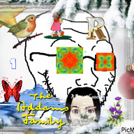 animated bird butterfly flower glasses happy_new_year letter ornament picmix plant psychedelic soyjak star stubble text the_addams_family tree variant:soyak // 500x449 // 834.7KB