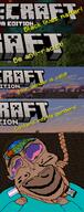 black_lives_matter bloodshot_eyes blue_shirt brown_hair brown_skin crying flag:transgender_pride_flag hanging holding_flag minecraft minecraft_splash_text purple_eyes red_text rent_free rope steve_(minecraft) subvariant:jartycuck terraria variant:chudjak // 1050x2666 // 1.7MB