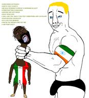 OP_IS_A_MINDBROKEN_SHITALIAN_RETARD_WHO_IS_OBSESSED_WITH_HINDUBVLLS aryan country india italy nigger white yellow_hair // 1992x2204 // 848.7KB