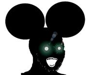 animal black_skin disney ear glowing glowing_eyes inverted mickey_mouse mouse open_mouth soyjak stubble subvariant:soyak_(crazed) thougher variant:soyak // 1350x1098 // 112.2KB