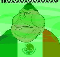 brap brown_skin countrywar fart fat flag flag:mexico frown mexico obese satoko_houjou(namefag) variant:meximutt // 888x849 // 88.8KB
