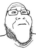 closed_mouth neutral soyjak stubble variant:markiplier_soyjak2 // 645x973 // 22.4KB