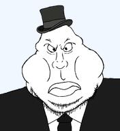 angry clothes fat hat necktie obese subvariant:meximutt_front suit suit_and_tie top_hat variant:meximutt white_skin // 918x999 // 21.9KB