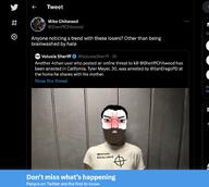 angry beard chitwood closed_mouth glasses hair mike_chitwood soyjak subvariant:chudjak_front text twitter variant:chudjak // 1498x1344 // 949.2KB