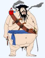 beard black blackbeard clothes fat fat_duel guns hair hat pirate queen_anne raid smoke subvariant:beast sword treasure variant:budgiejak variant:meximutt warrior weapon // 2382x3069 // 628.3KB