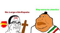 ChristBvll ChristGOD christaryan christianity claudia_sheinbaum esl gigachud jewish_nose judaism jude mexcrement mexico mindbroken_by_the_gringo_bvlls senator_armstrong spain spaniaryan spanish_bvll spanish_empire spanish_text spicroach subvariant:gigachud variant:a24_slowburn_soyjak variant:chudjak variant:gigachud variant:meximutt // 1280x720 // 145.2KB