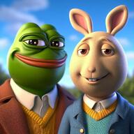 amphibian do_nusois_really frog meta:tagme nas:pepe nas:pepelaugh pepe pepe_the_frog the_frog_and_the_rabbit // 1024x1024 // 129.4KB