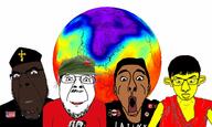 4soyjaks antifa asian badge brown_eyes brown_skin catholic catholicism christianity climate_change clothes communism cross ear flag gender-neutral_language glasses globe grin hair hammer_and_sickle hat heat_map infrared joseph_stalin karl_marx latino leftist lenin lipstick map meta:tagme military_cap nazism no_symbol priest purple_hair religion russia smile soviet_union stubble text tranny united_states variant:bernd variant:cobson variant:oujak variant:unknown yellow_skin // 1543x926 // 188.4KB