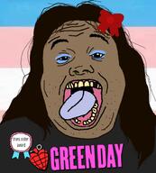 award boogers bow brown_skin green_day tranny variant:alicia // 620x687 // 185.4KB