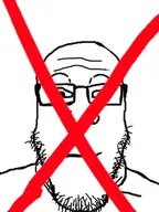 glasses markiplier plierjak red_cross smile stubble subvariant:neutralplier variant:markiplier_soyjak // 191x255 // 9.7KB