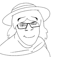 closed_mouth clothes female glasses hat looking_at_you series:foidjaks smile subvariant:female_feraljak template transparent_background variant:feraljak // 1500x1500 // 37.8KB