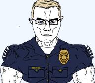 LAPD_WON police police_badge police_uniform policemen subvariant:muscular_chud variant:chudjak // 1059x929 // 151.5KB