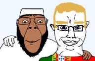 2soyjaks arab blond countrywar happy islam mudslime no_more_brother_wars portugal portuguese variant:bernd variant:chudjak wholesome // 834x533 // 29.5KB