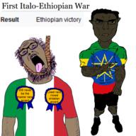 award beard crying ethiopia flag flag:ethiopia flag:italy glasses hanging italy open_mouth subvariant:unbotheredchud variant:ignatius // 1500x1500 // 764.2KB