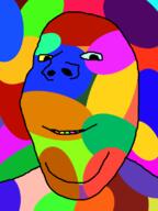 no_eyebrows smile soyjak subvariant:wholesome_soyjak trend:colorjak variant:gapejak // 600x800 // 90.5KB