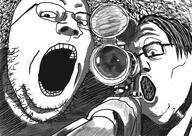 2soyjaks assassination drawfag drawing glasses open_mouth sniper stubble variant:gapejak variant:tony_soprano_soyjak // 2048x1448 // 2.2MB