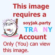 (you) ack bloodshot_eyes crying flag flag:transgender_pride_flag glasses hair mustache purple_hair soyjak soyjak_party stubble subvariant:wholesome_soyjak teeth text tongue tranny transparent_background variant:gapejak water yellow_teeth you // 500x500 // 38.6KB