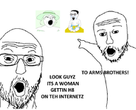 4chan 4soyjaks caca crying crying_chudjak crying_wojak crystal_cafe female femjak image_macro meme pissbaby sjw variant:chudjak variant:gapejak variant:two_pointing_soyjaks white_knight // 680x551 // 54.8KB