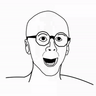 animated blood ear glasses gore gun open_mouth shooting soyjak variant:turtlejak // 600x338 // 4.8MB