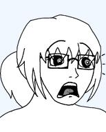 female femjak foidjak glasses hair long_hair open_mouth series:foidjaks subvariant:doctos subvariant:soygirl trend:doctos variant:soyak // 788x980 // 65.7KB