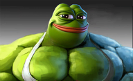 amphibian clothes frog grey_background meta:not_oc muscles muscular_male nas:pepe pepe pepe_the_frog smile smug subnas:pepelaugh tank_top // 640x390 // 254.3KB