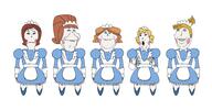 amy_(nandroid) arm blue_eyes brown_hair closed_mouth clothes emmy_the_robot eyes_like_the_o-o-cean franny_(nandroid) front_facing full_body hair looking_at_you maid molly_(nandroid) multiple_soyjaks nandroid neutral open_mouth polly_(nandroid) robot smile soyjak subvariant:henry subvariant:impish_front subvariant:neutralplier subvariant:pekka variant:gapejak variant:impish_soyak_ears variant:markiplier_soyjak variant:norwegian yellow_hair // 5732x3000 // 240.8KB