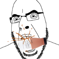 drinking drinking_soylent eating explosion food soy soylent soylent_(cacao) soylent_bottle spray variant:cobson yummy // 721x720 // 74.6KB