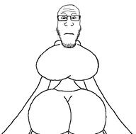 ghost gooner groomer inkling neutral pedophile slate slate_the_ghostie splatoon subvariant:neutralplier traced tranny tranny_artstyle variant:markiplier_soyjak // 443x437 // 17.3KB