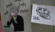 ack drawing edgy rage_comic suicide tranny troll trollface troon variant:bernd // 663x390 // 226.2KB