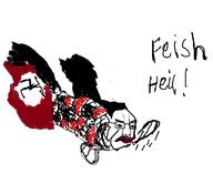 angry closed_mouth fish glasses hair nazism soyjak swastika text variant:chudjak // 1836x1669 // 236.3KB