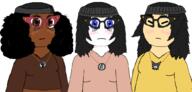 3soyjaks asian black_skin chudjak_brothers glasses looking_at_you necklace neutral sanrio soyjak soylent_(banana) soylent_(cacao) soylent_(creamy_chocolate) subvariant:soychang subvariant:soyniqua variant:soytan // 1055x503 // 149.1KB