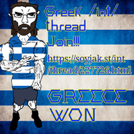 int_(soyjak.party) advertisement beard flag glasses greece greece_won int_(sharty) meta:tagme soyjak subvariant:unbotheredchud text variant:chudjak // 1000x1000 // 1.2MB