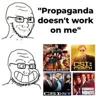 2soyjaks artist:shitskintrannypedophilebraphog bean_mouth calarts captain_america csi glasses marvel police politics propaganda variant:soyak // 1080x1080 // 126.0KB
