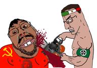 blood castizaryan castizo castizo_futirism chainsaw chud chudcel communism communist_manifesto communist_party_of_china communist_party_of_ussr conquistador fascism flag:mexico hispanic holding_chainsaw holding_object mexican_flag mexico muscular_male national_socialism nationalism soviet_union soyjak subvariant:chainsaw_bernd variant:bernd variant:chudjak weapon // 1533x1080 // 483.2KB